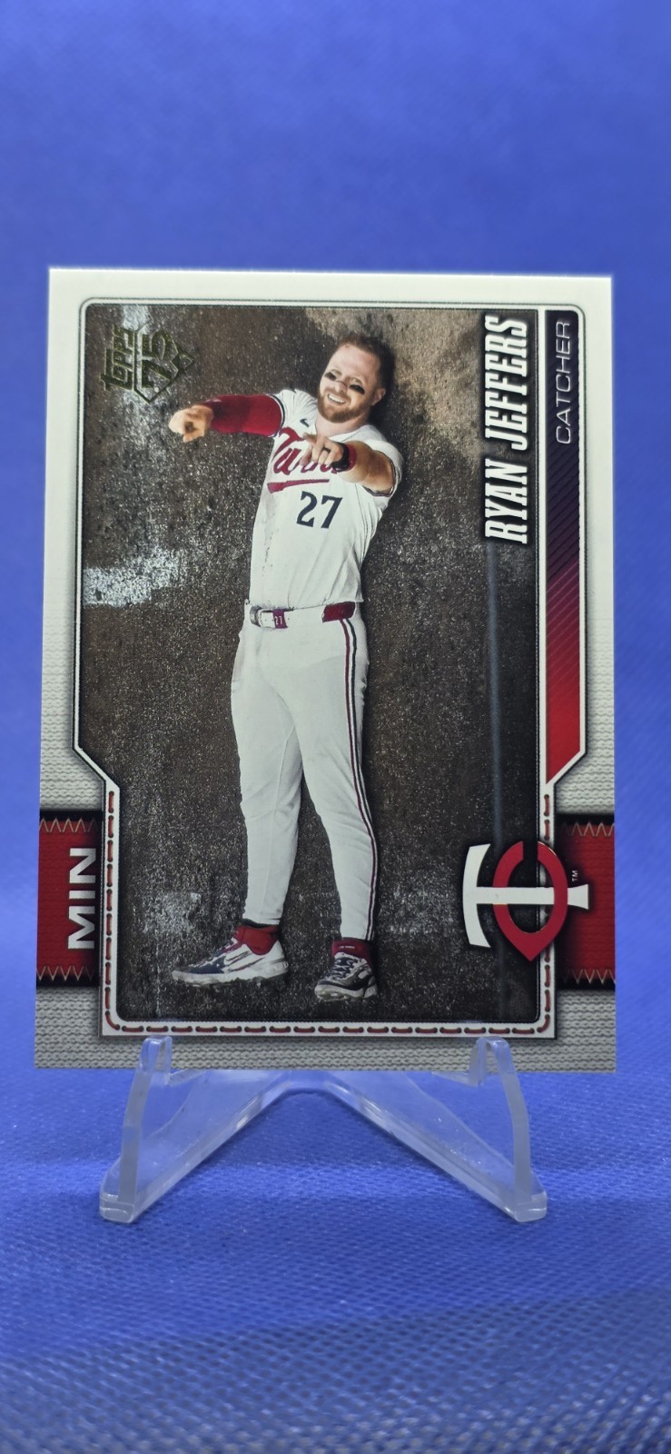 2026 Topps Series 1 Golden Mirror Variation #315 Ryan Jeffers Twins SSP