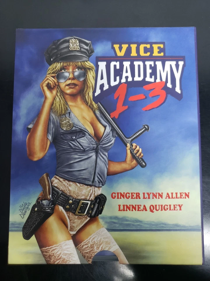 Vice Academy 1-3 (Vinegar Syndrome VSA Limited Edition Blu-ray Slipbox) #388 - Image 2 of 3