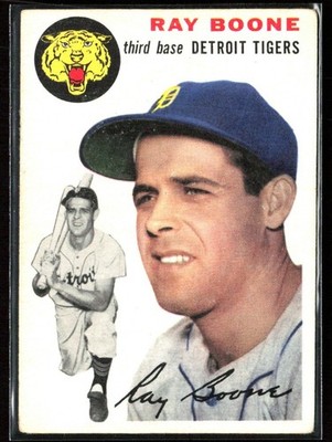 Ray Boone 1954 Topps E #77 Detroit Tigers