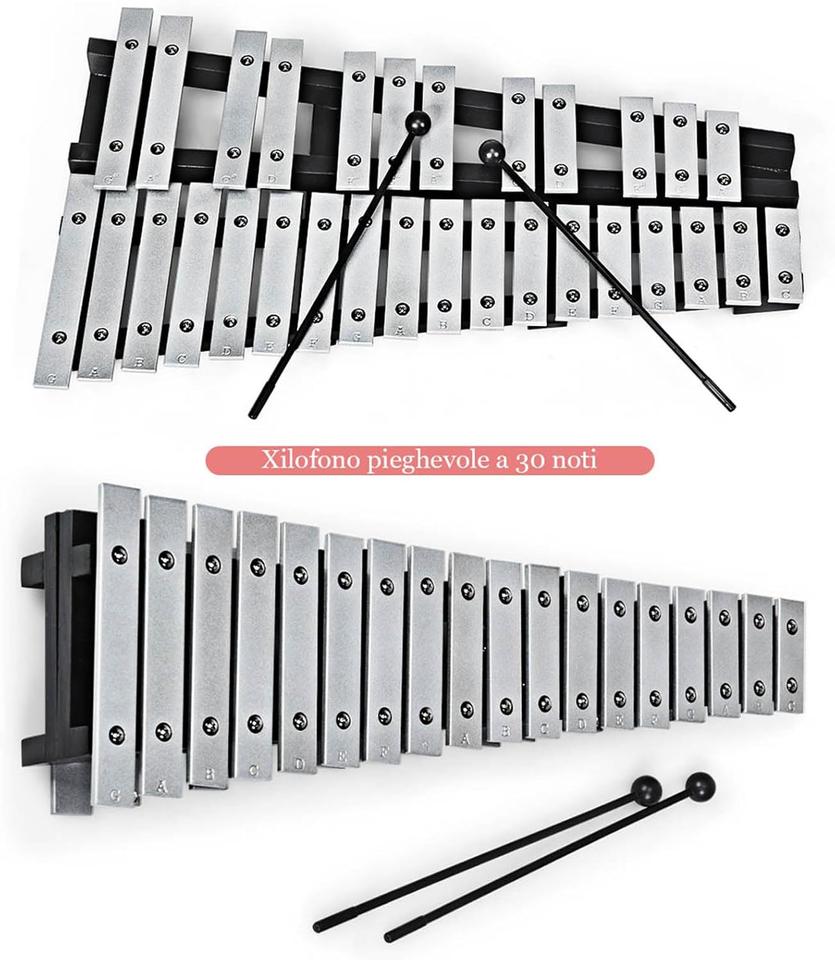 Idena Glockenspiel Di Luci Con 4 Candele: Campanello A Vento In Metallo Dorato, Altezza 25cm, Decorazione Elegante Per Interni Ed Esterni