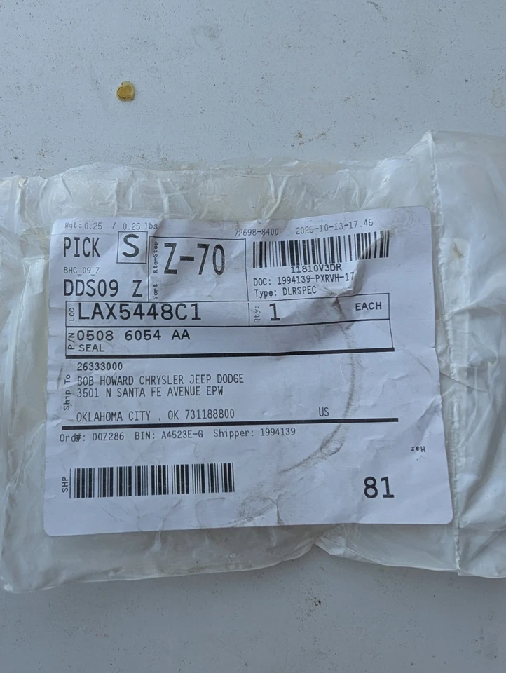 Sello de salida Mopar Foto 4 de 4