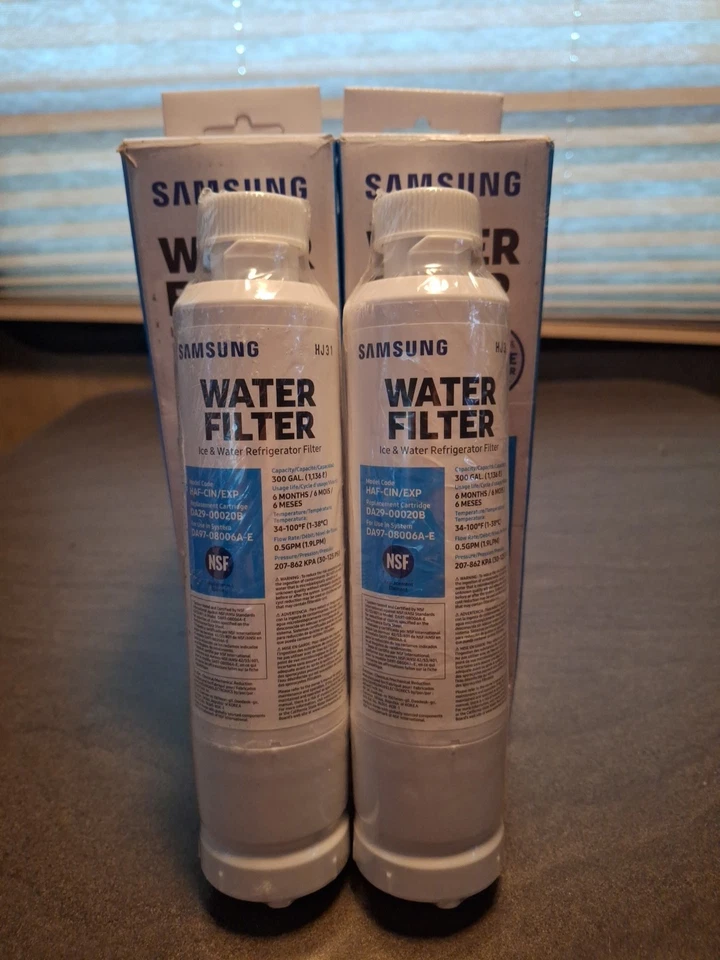 PACK de 2 filtros de agua para refrigerador originales Samsung DA29-00020B HAF-CIN/EXP Foto 3 de 3