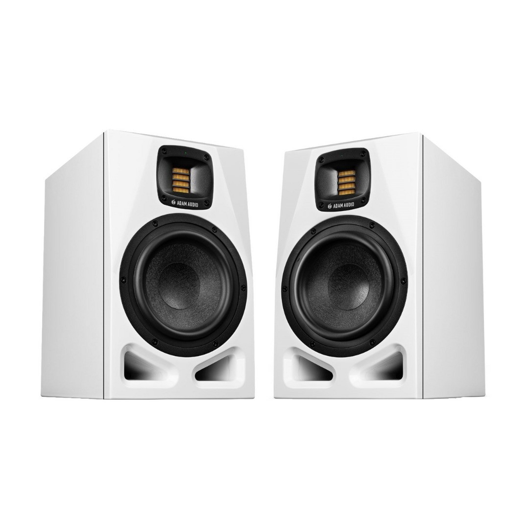 Adam Audio A7V 7 Inch Powered Two Way Studio Monitor Bundle 2 Pack