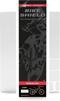 Bike Shield Premium Light Kit - Fahrrad Rahmenschutz - klar REF S17
