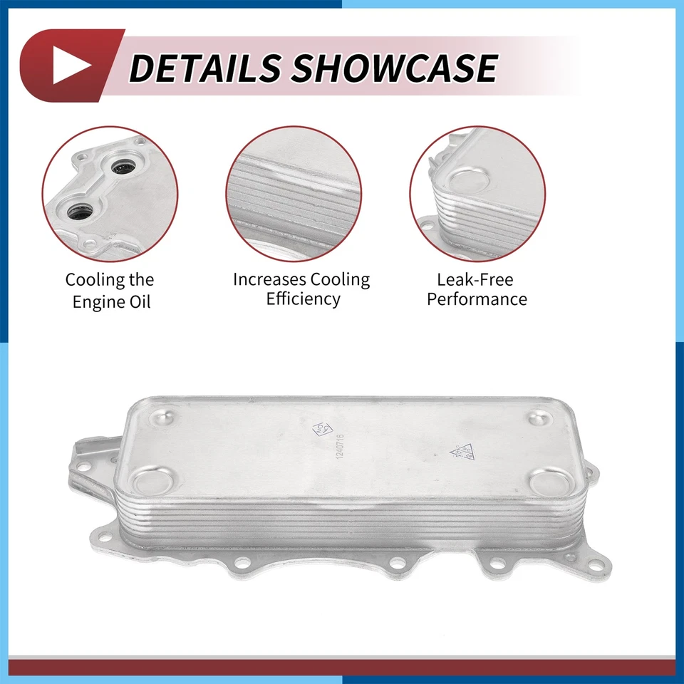 Enfriador de aceite de motor para enfriador de aceite de transmisión Mercedes-Benz enfriador de transmisión Foto 4 de 4