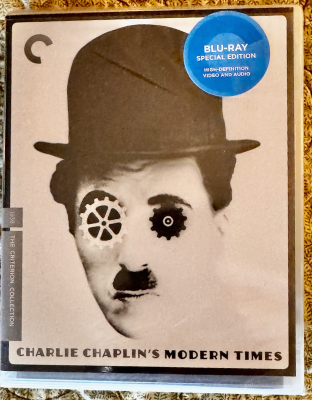 MODERN TIMES (1936) CRITERION BRAND NEW BLURAY SILENT CHARLIE CHAPLIN COMEDY