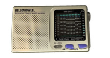Vintage Bell Howell FM/MW/SW 9 Band World Receiver Shortwave Portable Radio
