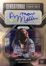 Amari Miller Sensational Signatures Auto Panini WWE 2023 Prizm 