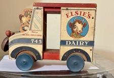 Fisher-Price ELSIE’S DAIRY TRUCK # 745 Original 1948