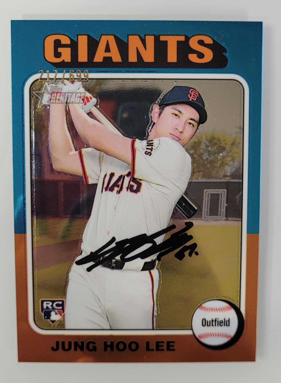 2024 Topps Heritage - Chrome #545 Jung Hoo Lee #/699