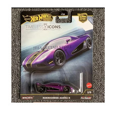 Hot Wheels Premium Timeless Icon Koenigsegg Icon Agera R (2/5)  2025 Purple Car