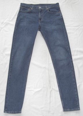 Levis Levi`s Mens Jeans W33 Model 512 Lo Ball Condition Very Good