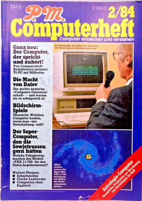 P.M. COMPUTERHEFT - AUSGABE: 2/84 (G+J - MAGAZIN) #3DE