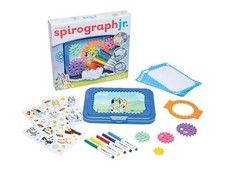 Spirograph Jr Bluey Toys - Toddler Arts and Crafts, Drawing Art Kit, Toddler Act