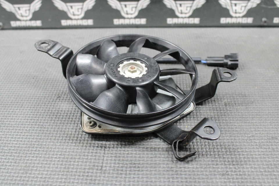 Kawasaki 09-21 KLX250 KLX250S KLX250SF 2009 FABRICANTE DE EQUIPOS ORIGINALES VENTILADOR DE REFRIGERACIÓN DEL RADIADOR 59502-0028 Foto 3 de 4