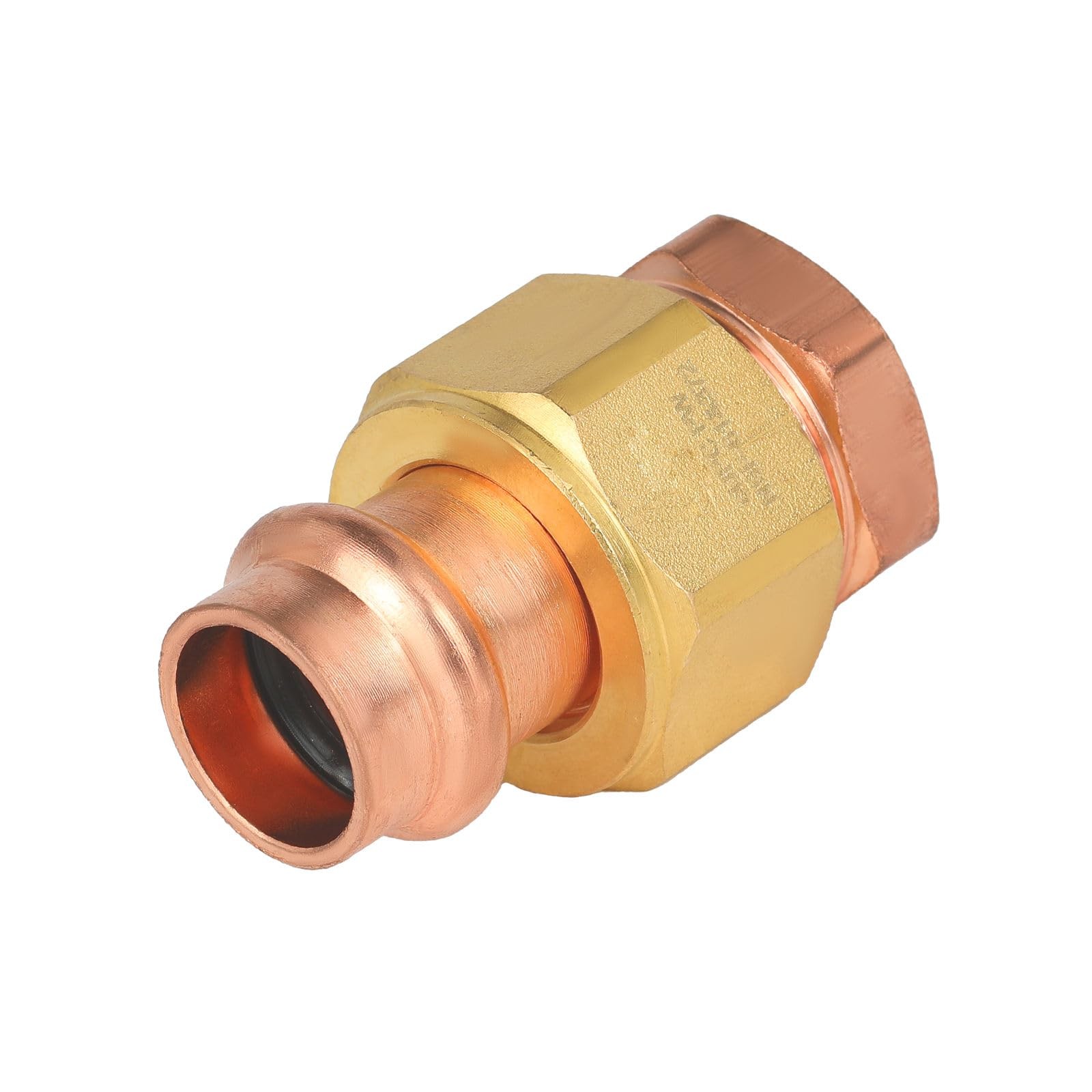 1 PC Copper Press 1 Inch FPT x P Union Female Adapter Tight Space Plumbing