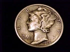 1938-S Mercury Dime, Fine Grade