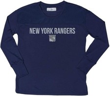 Levelwear NHL New York Rangers Womens April Parallel Long Sleeve Top, Medium