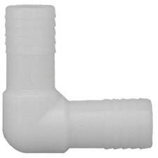 Boshart 1/2 In. Barb 90 Deg. Nylon Elbow (1/4 Bend) UNE-05 Boshart UNE-05
