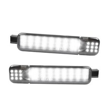 Led Interior Door Courtesy White Light Compatible with 2pcs black and white