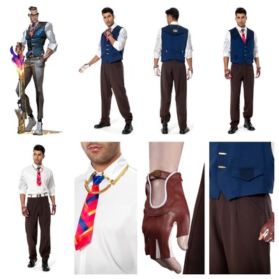 Game VALORANT: Chamber Cosplay Costume Halloween Carnival party Disguise Suit