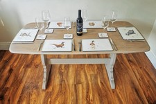 An Original Paint Washed and Waxed Ercol Dining Table