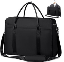 Convertible Garment Duffle Bag - Carry On Travel Bag with Shoe Pouch 2 in 1 H...