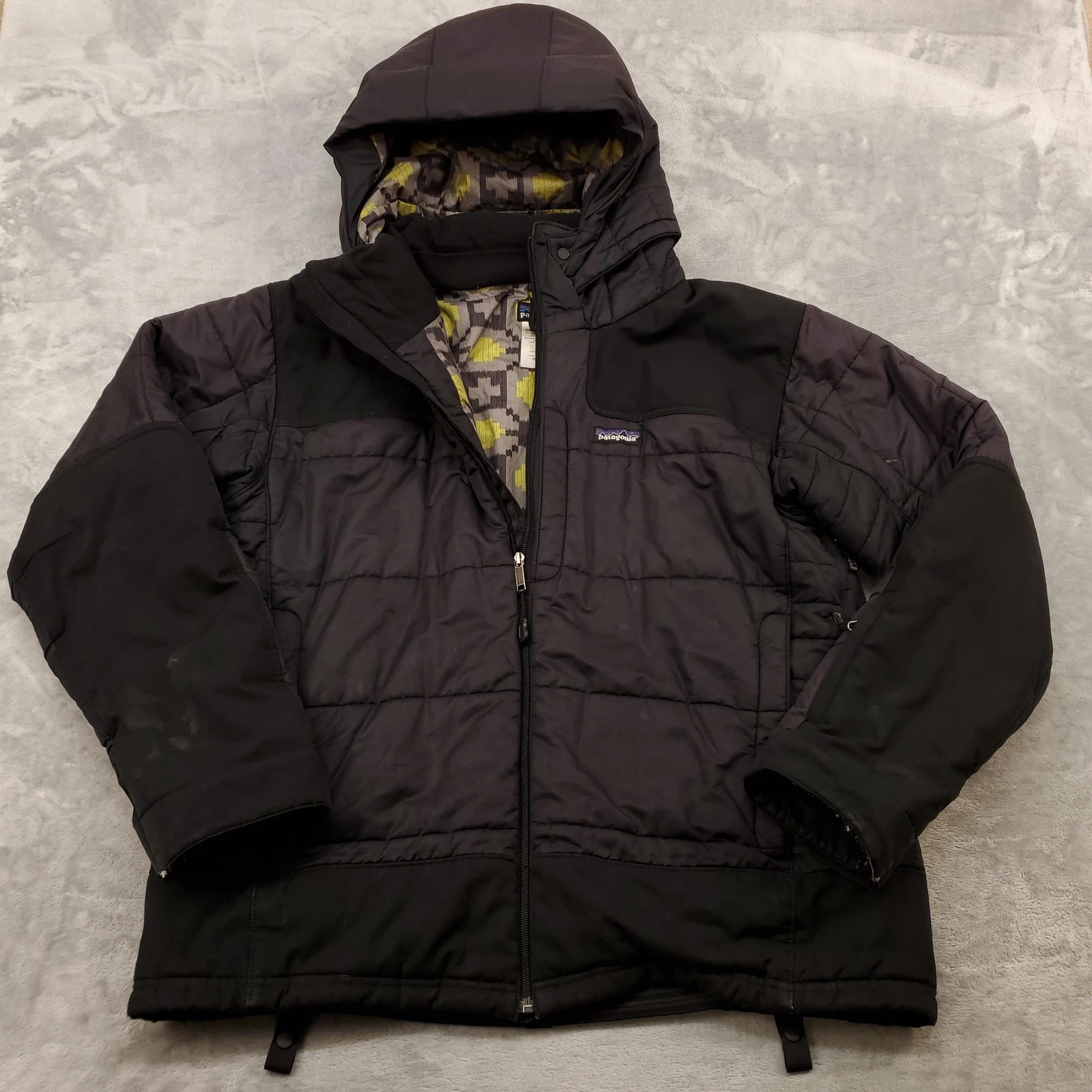 Patagonia Jacket Mens Large Black Hooded Insulated Ski Snow Puffer Rubicon Rider
Opens in a new wind