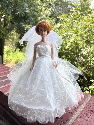 Vintage Mattel Barbie Midge Redhead Bubblecut Hair Doll 