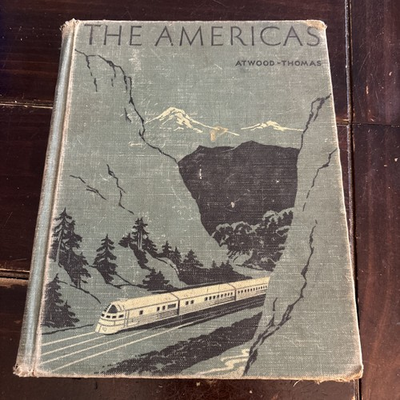 #ad The Americas Revised Edition by Atwood Thomas 1938 Hardcover $4.70