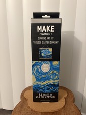 Make Market Diamond Art Kit The Starry Night by Vincent van Gogh 8.5 x 11 in