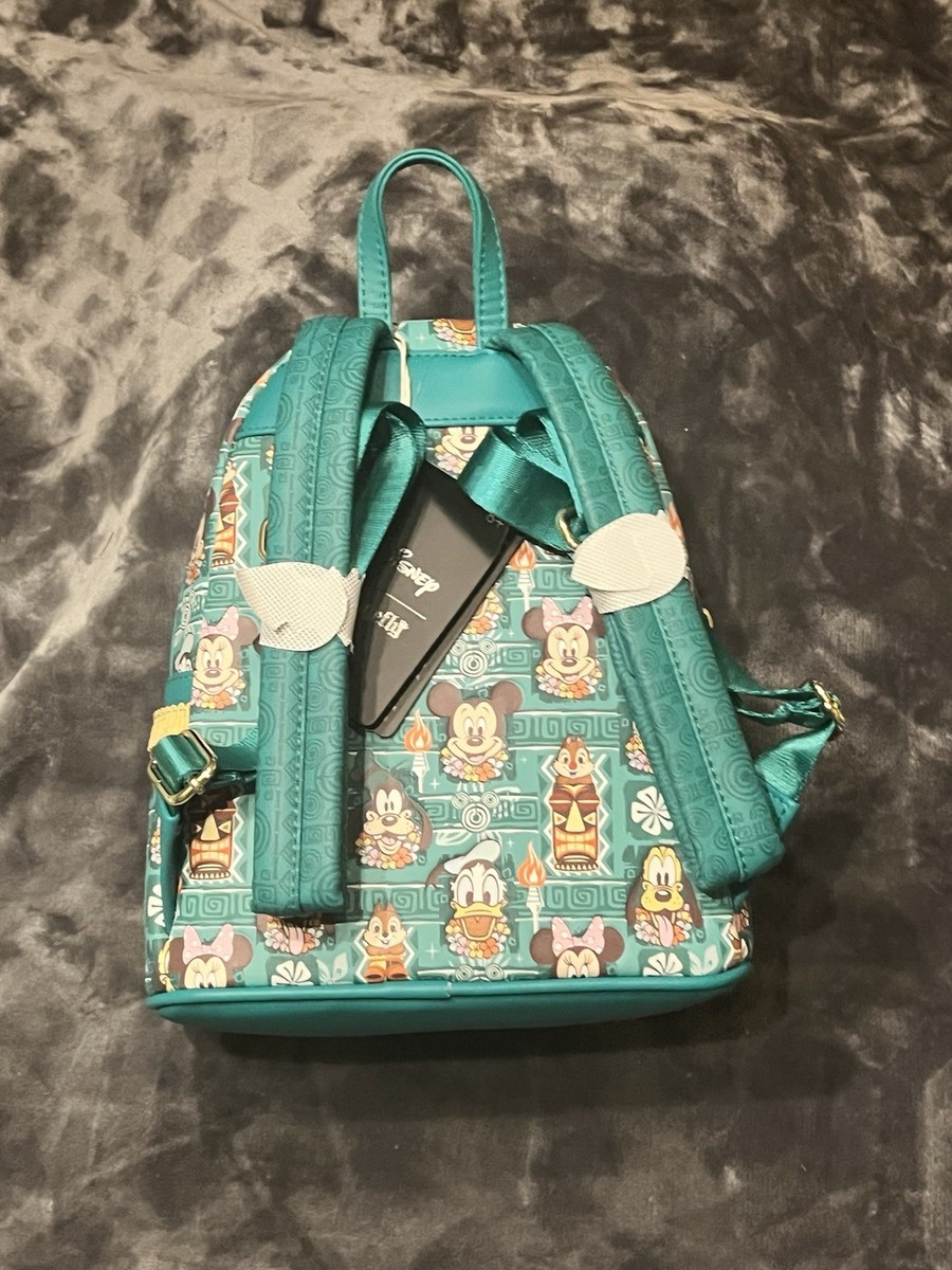 Limited Edition Loungefly Disney Mickey and Friends Tiki AOP  display picture 1