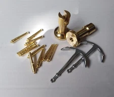 1/96 Harvey Model Kit Accessories: Brass Cannons, Stands, Anchors, Barrel