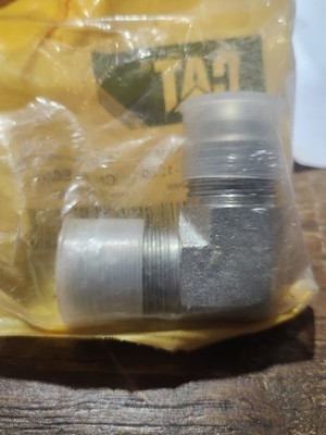 OEM Cat 032-1269 Threaded 90° Elbow Adapter 7/8-14, 1/2-14 NPTF (032-1269)