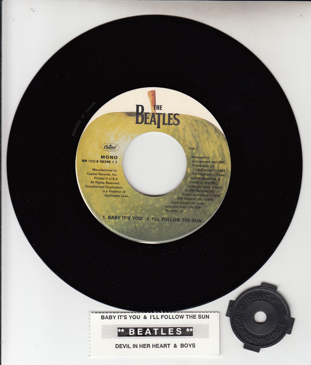 BEATLES Baby It's You (VERY RARE!!送料込み) Amazon.co.jp: beatles/baby it's you (VERY RARE!!南アフリカ盤
