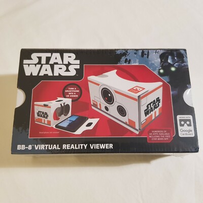 Star Wars BB8 Virtual Reality Viewer Force Awakens Droide Smartphone Spielzeug Neu in OVP