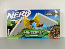 Nerf Minecraft Series Sabrewing Motorized Bow 2022 RARE Collectible NEW