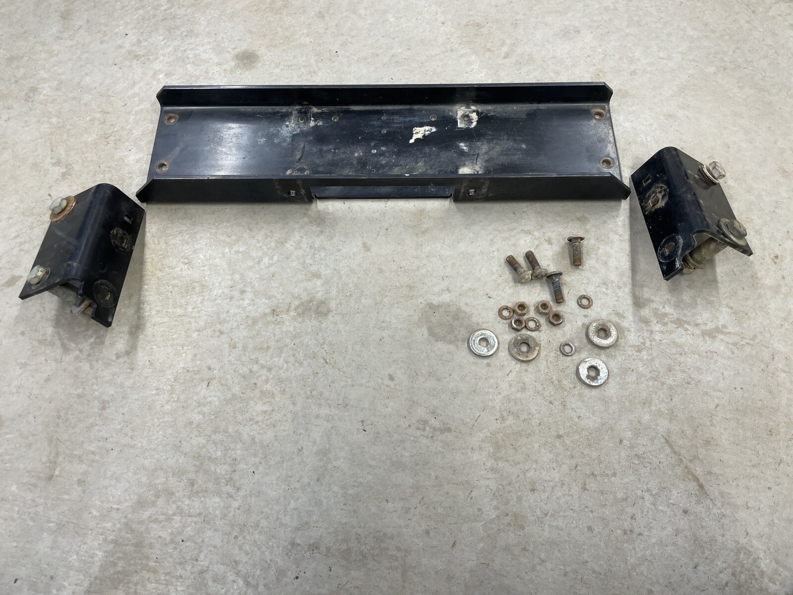 Warn Jeep CJ Winch Mounting Plate 13910 eBay