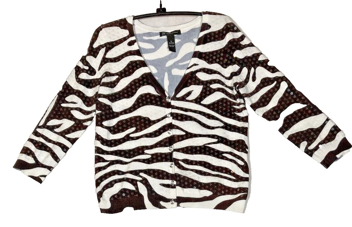 Animal INC International Concepts Mujer Suéteres para mujer blanca de impresión