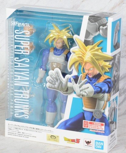 S.H. Figura Figuarts Dragonball Super Saiyan Trunks Infinte Latent Super Power - Imagen 5 de 5