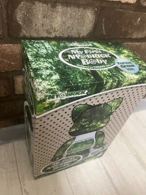 BE@RBRICK - MY FIRST R@BBRICK  NY@BRICK 100％ &amp; 400％ NY@BRICK My First Be@rbrick B@BY Forest Green 400%,100