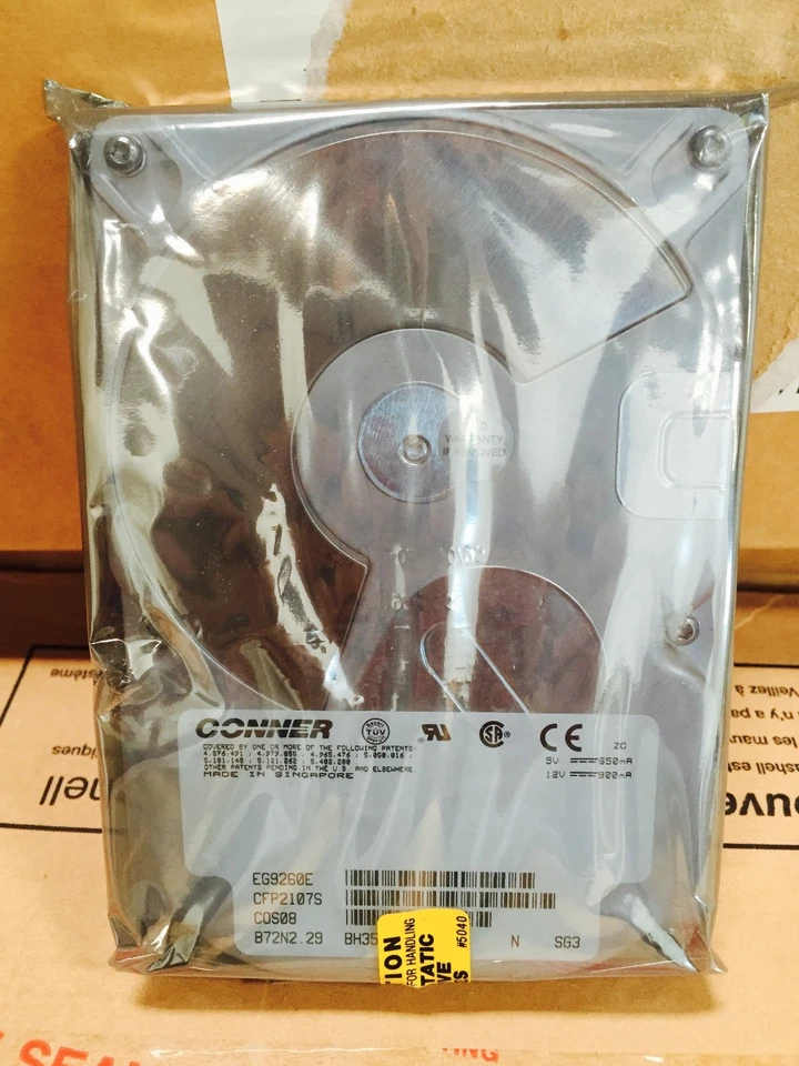 *New* Conner (CFP2107S) 2.1 GB, 7200RPM, 3.5" Internal Hard Drive - Image 2 of 3