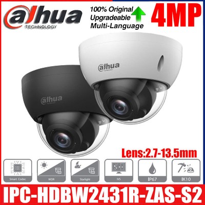Original Dahua IPC-HDBW2431R-ZAS-S2 4MP IR POE Vario-Focal Dome Netzwerkkamera