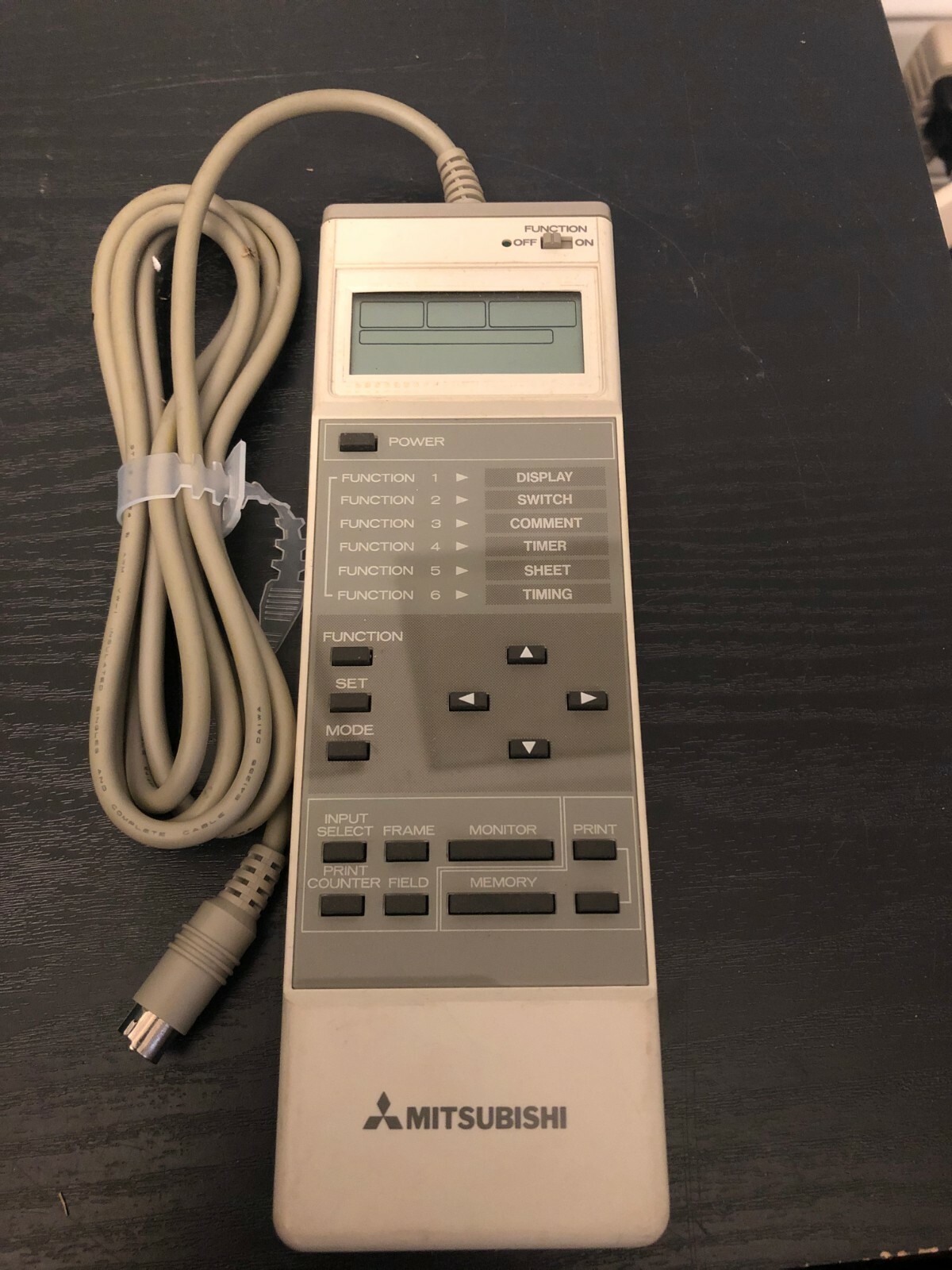 Mitsubishi Wired Printer Remote Control Monitor