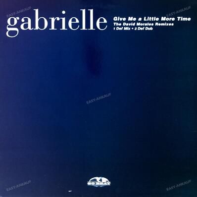 Gabrielle - Give Me A Little More Time Maxi (VG+/VG+) '