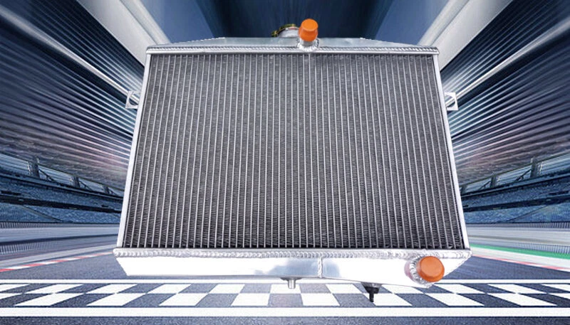 Aluminum Radiator FOR Volvo Amazon P1800 W B18 B20 GT MT 1959 1973