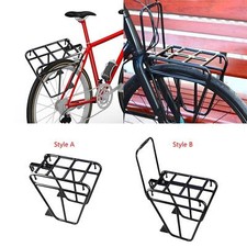 Bicycle Front Fork Rack Bike Front Carrier Rack Holder Stand Cargo Pannier