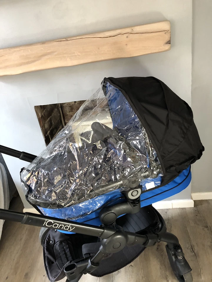 iCandy Peach Replacement Main Seat Rain Cover Will Also Fit Main Cot - New - Image 3 of 4