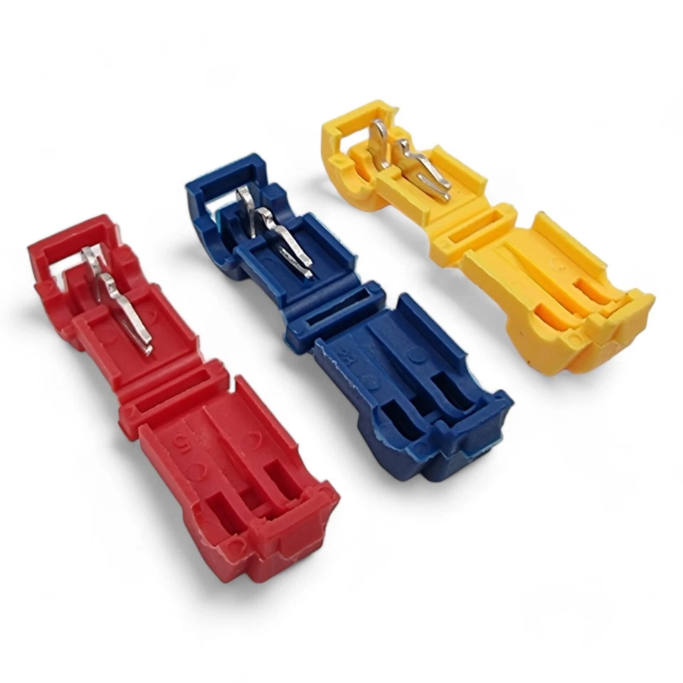 DH & JS Wire Tap Connectors - T Tap Connector Wire Splice Terminal Terminals Scotchlock