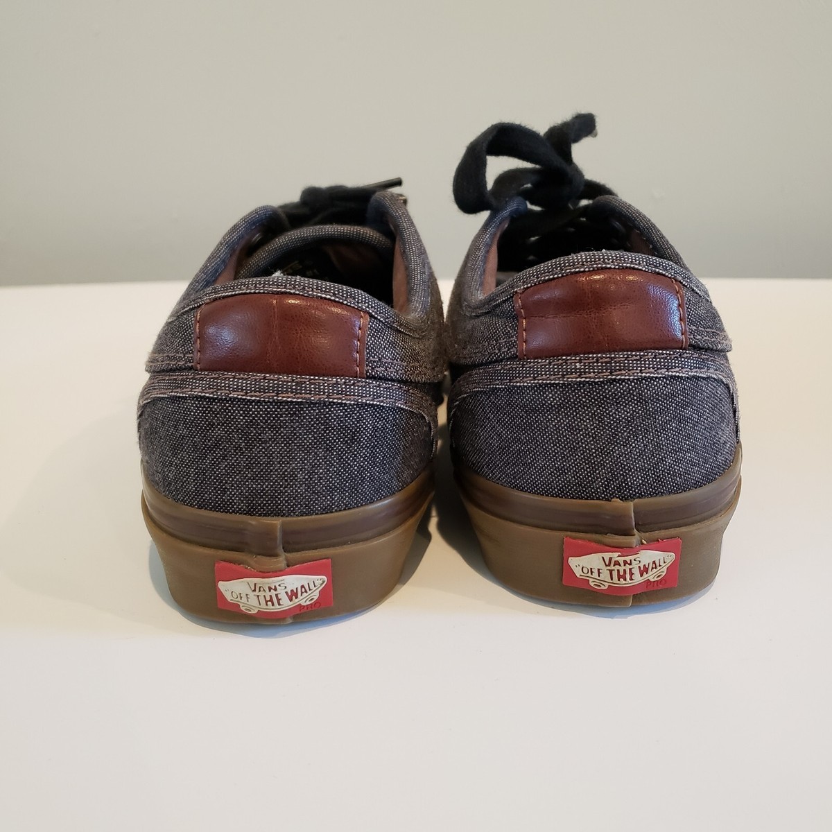 VANS UltraCush Pro Gray Charcoal Denim Skateboard Shoe Men’s VANS Chukka Low UltraCush Pro Gray Suede Mens | Mercari main image 4